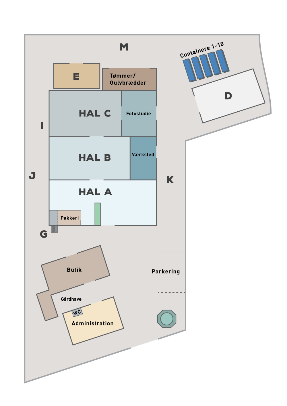 Kortoversigt Amager Genbyg