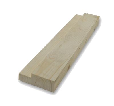 Nyt karmtræ til gamle yderdøre fals 45 mm