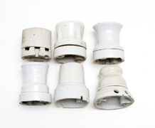 Fatning, porcelæn, lige