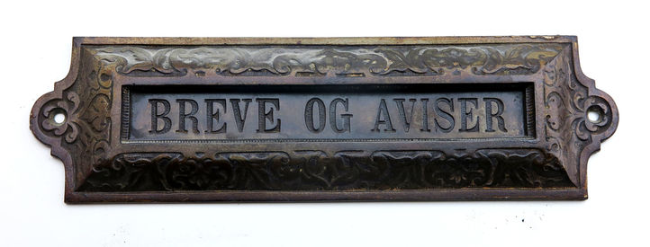 Brevsprække i støbegods Brevsprække i støbegods