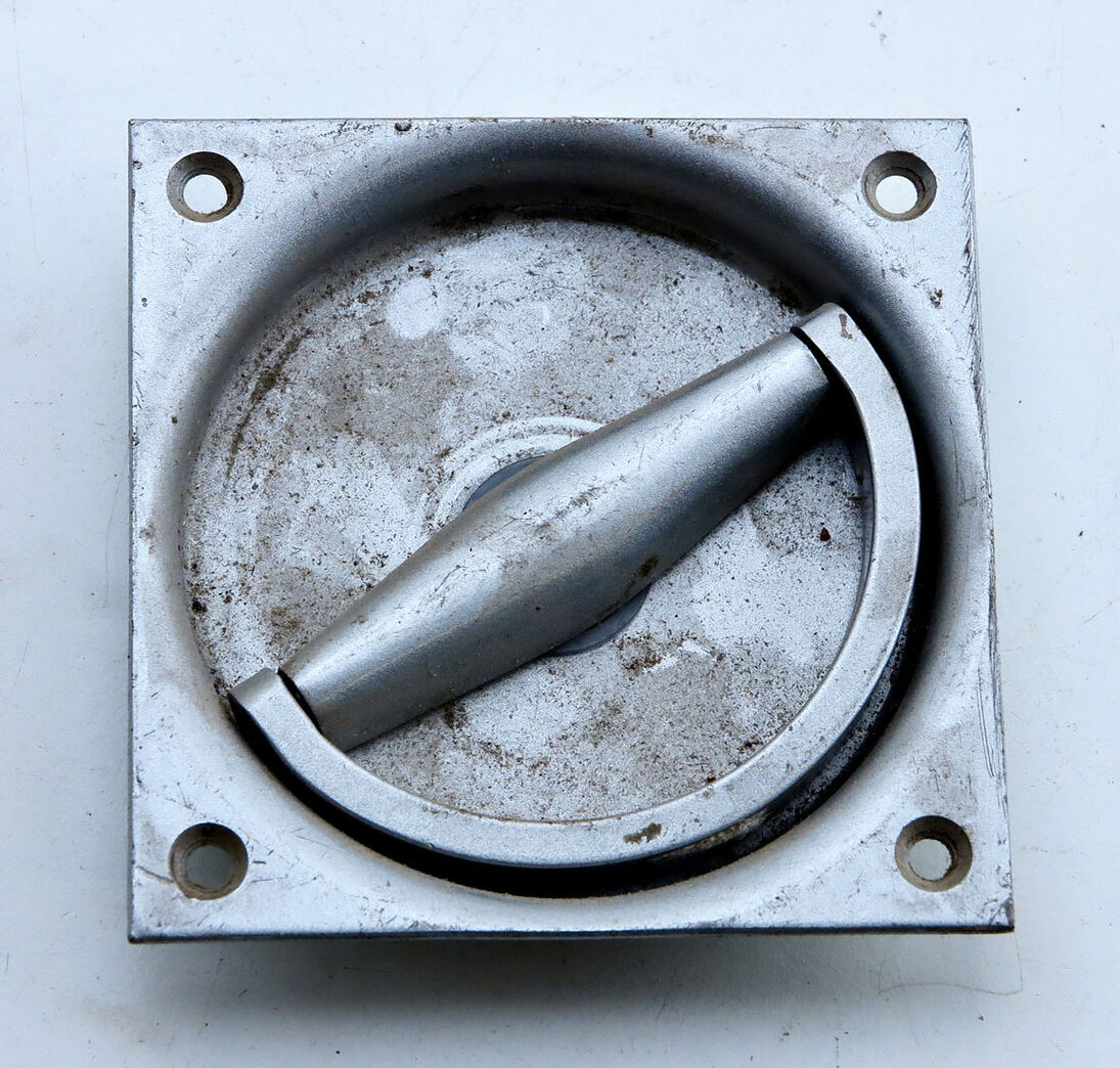 Alu drejelås 90 x 90 mm.