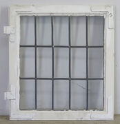 Vinduesramme med blyindfattede glas