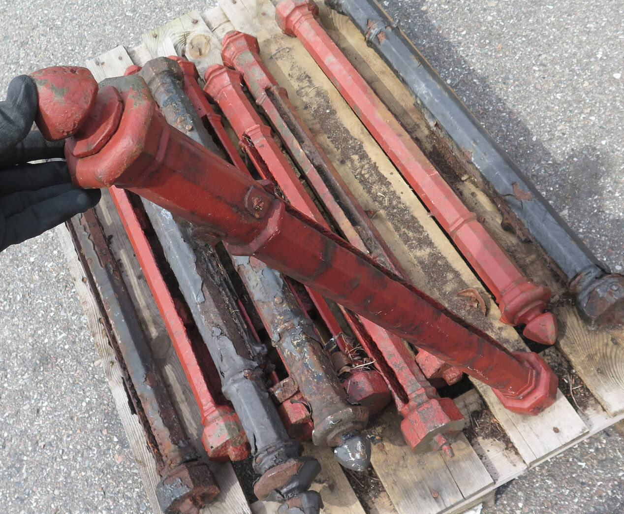 Stolper i støbejern