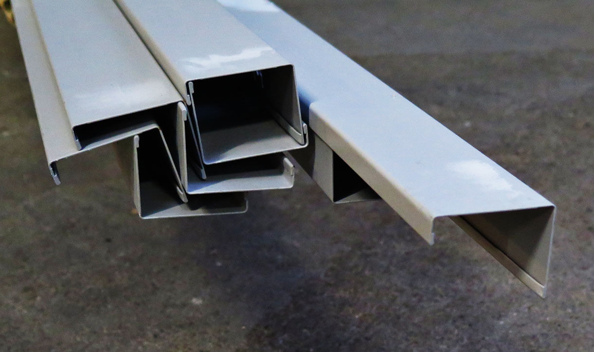 U-profil 2,64 m. Tilbehør til akustikplader,