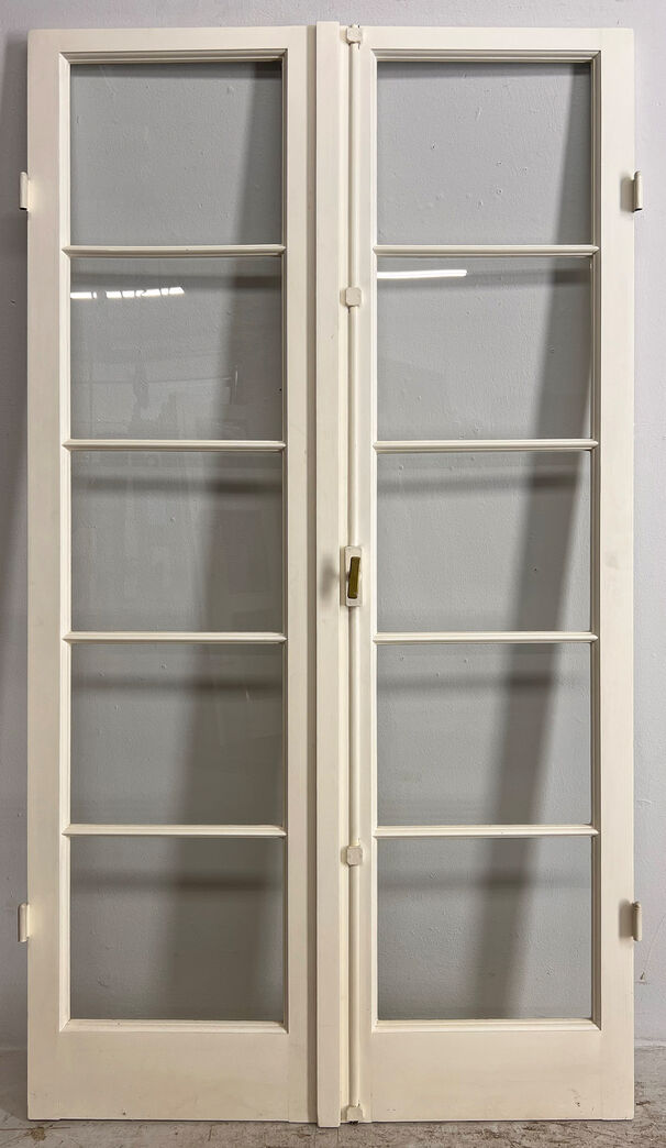 Dobbelt havedør uden karm