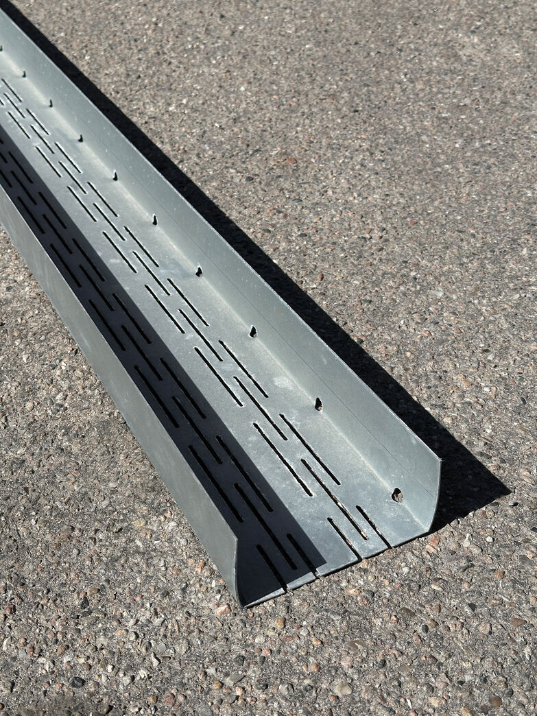 Triplan ydervægsskinne 120/3000 mm