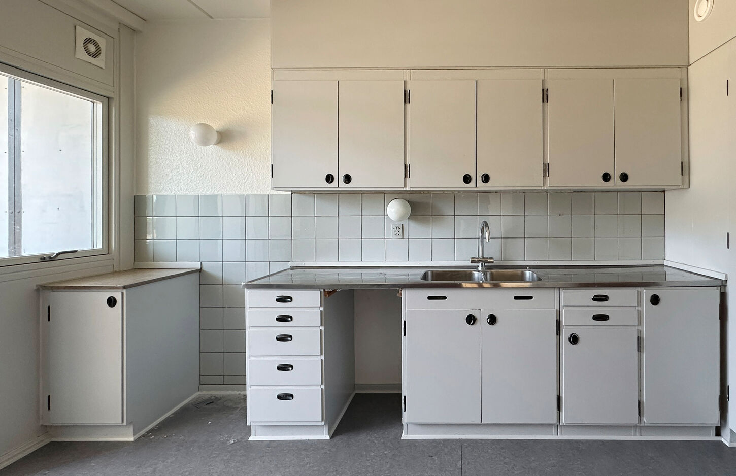 Komplet 60'er køkken, malet