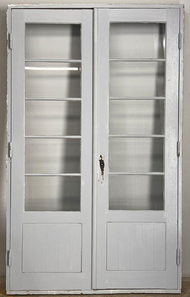 Dobbeltdør med karm