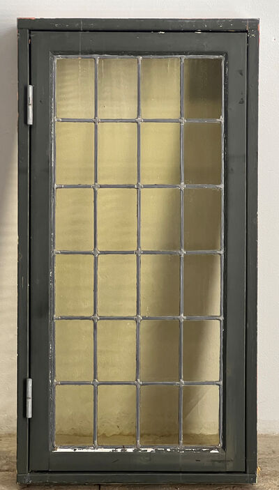 Blyindfattet vindue med koblet ramme