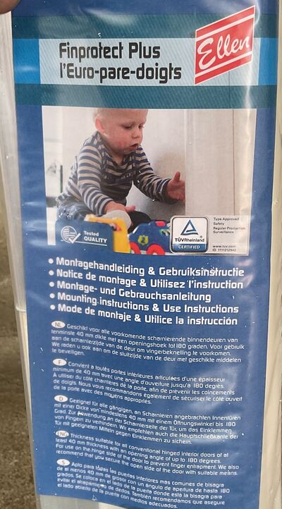 Hvid Ellen finprotect Plus , børnesikring