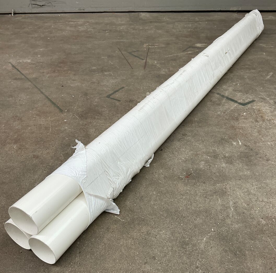 Plastmo Plast, Nedløbsrør, Ø110 mm, 3 m, hvid