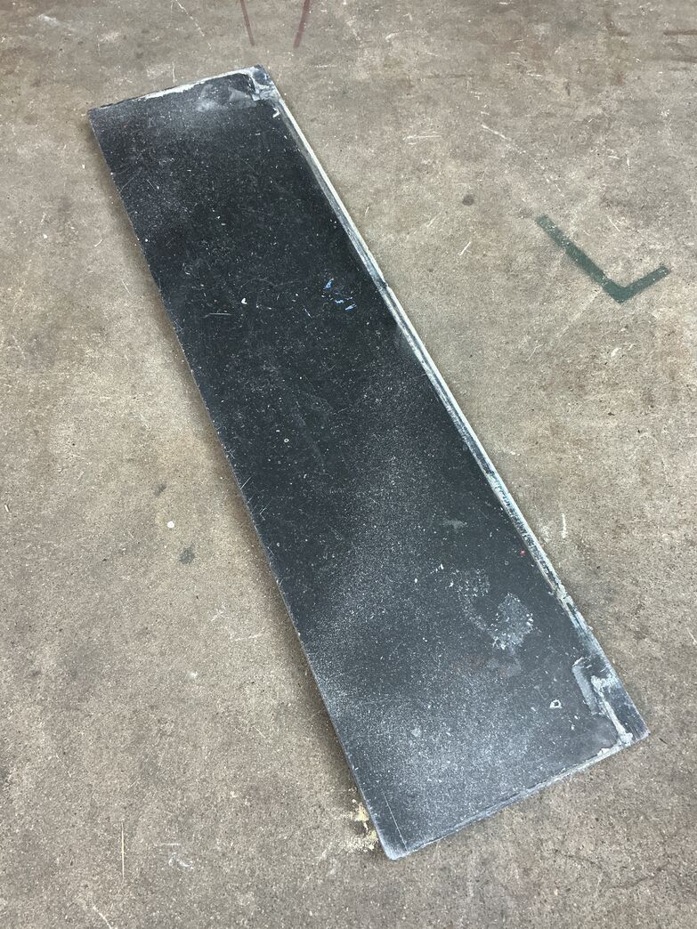 Sorte marmorplader min 127 cm