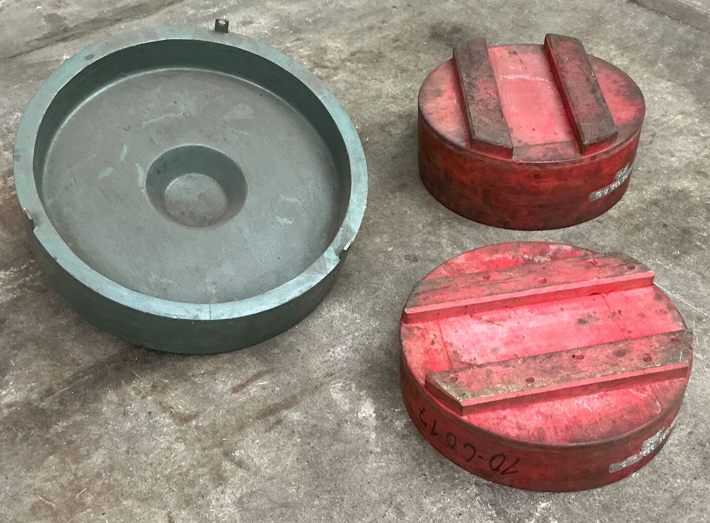 Sæt af 3 stk. støbeform fra Holbæk Jernstøberi