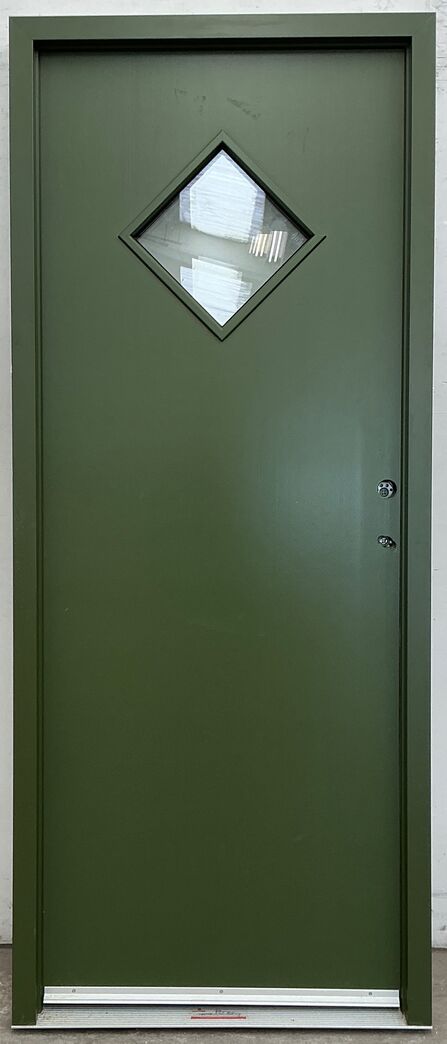 Ny yderdør med karm