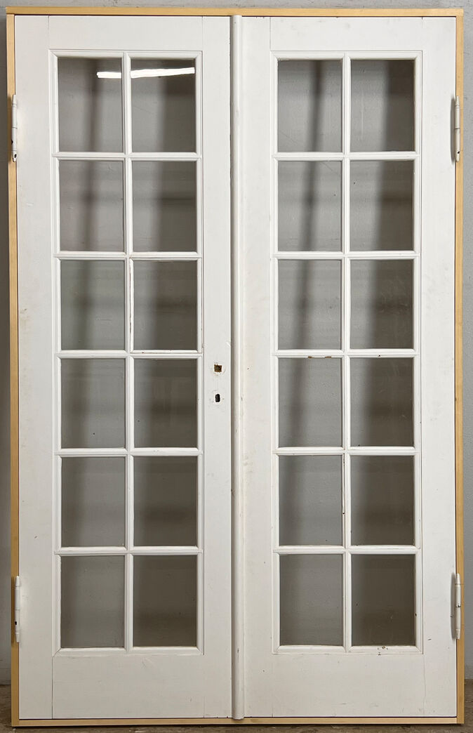 Fransk dør med karm