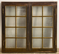 Sprossevindue i egetræ