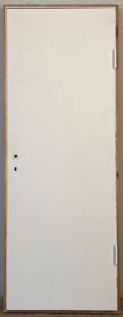 Indvendig dør med karm