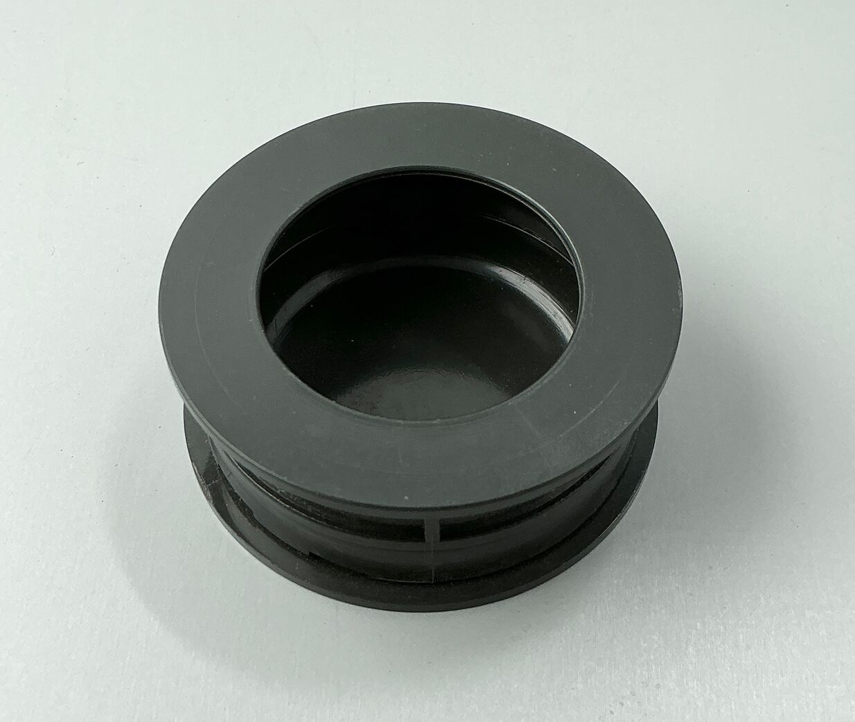 Originalt Tectum skålgreb / mørkegrå