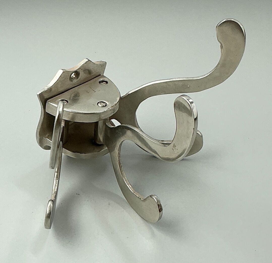 Foldeknage i børstet stål