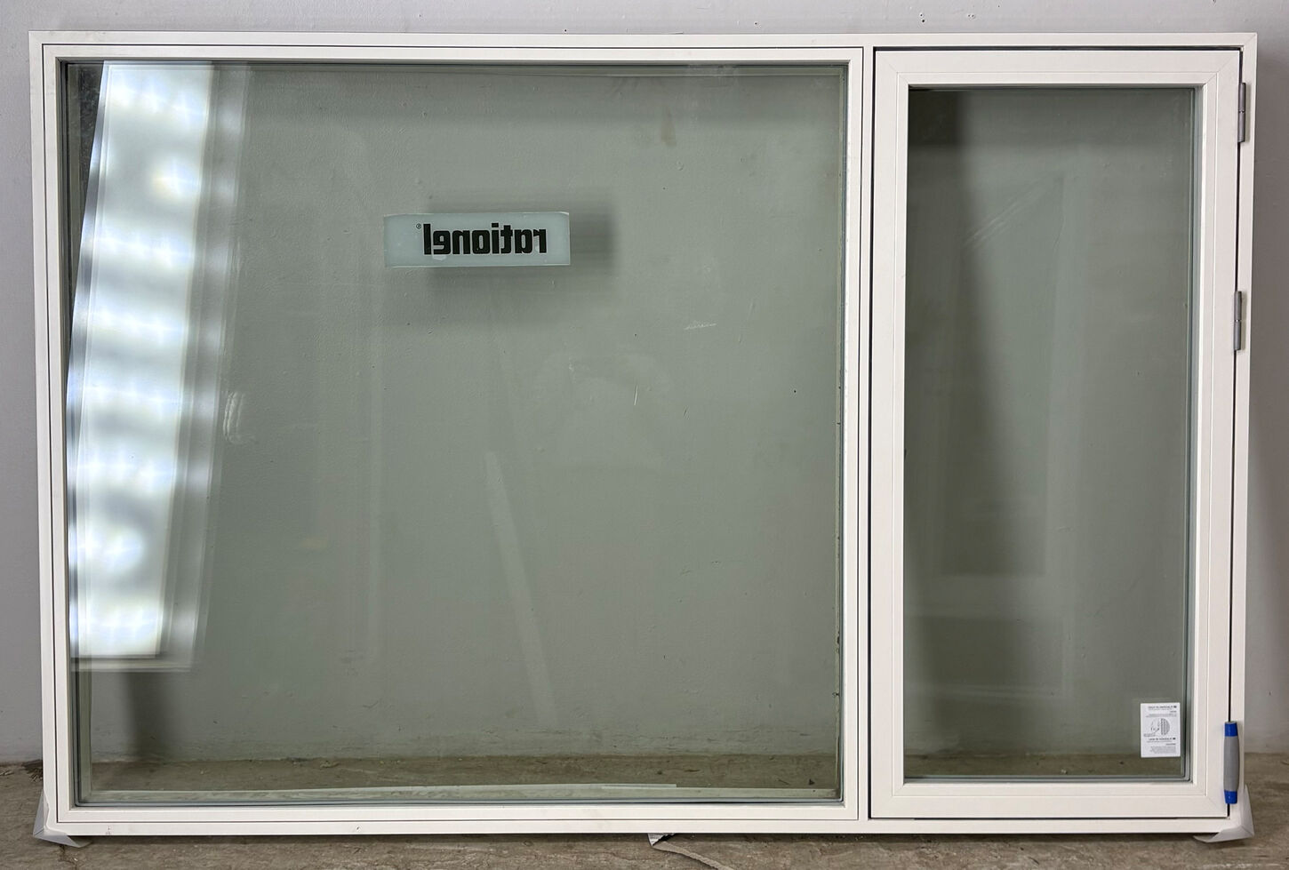 Stort vinduesparti - Rationel