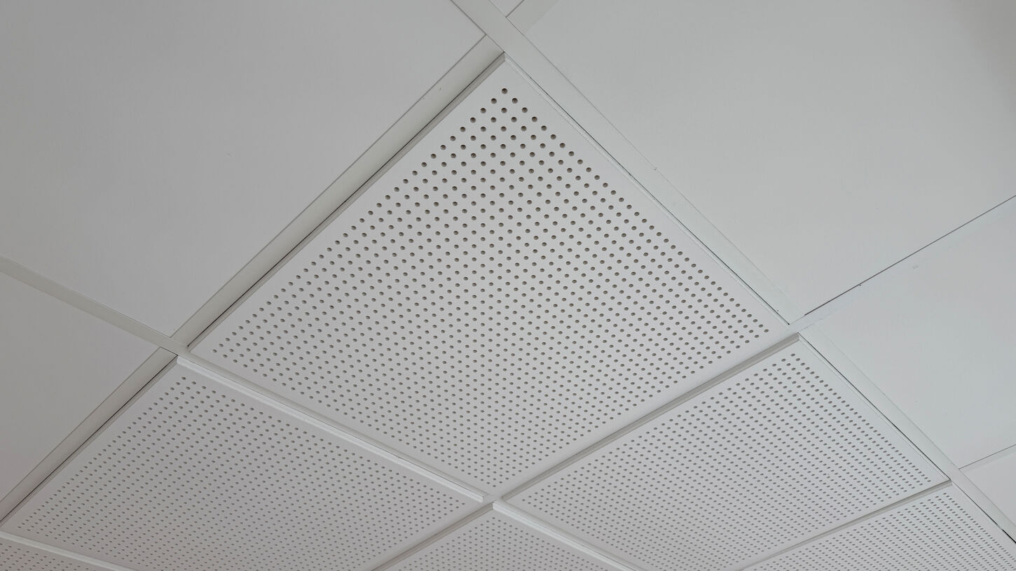 Gips akustikloft 57,5x57,5x12,5 cm