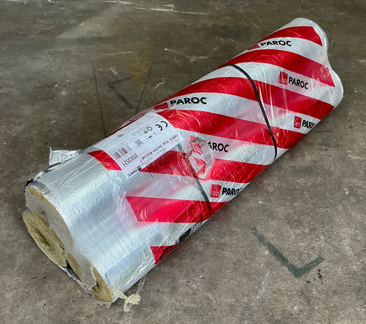 3 stk PAROC Hvac Section AluCoat T Rørskål (76/60 mm)
