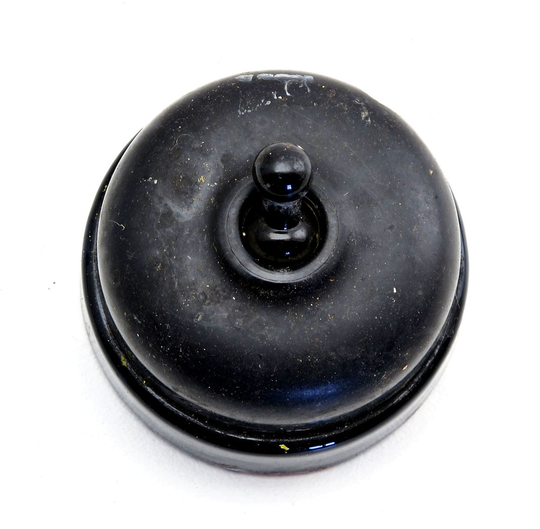 LK afbryder 1-pol (sort)