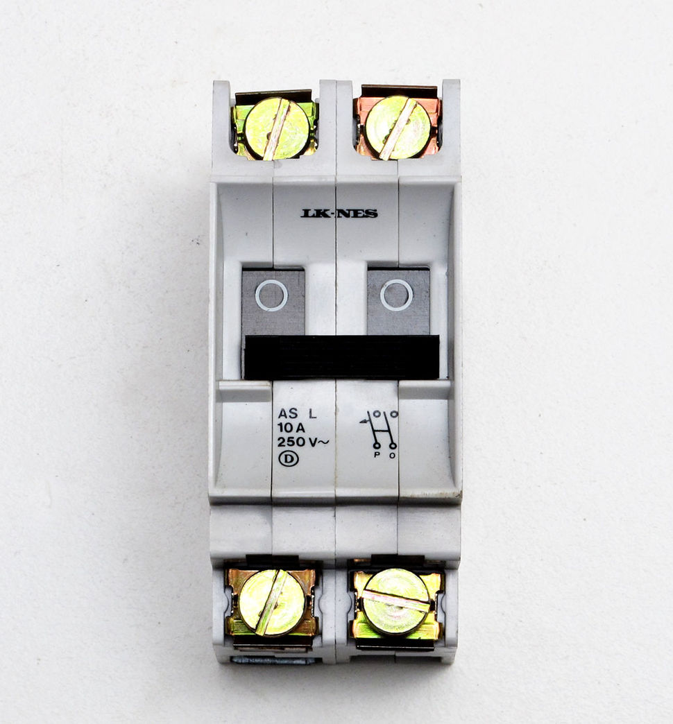LK Automatsikring 2-pol 250V/10A LK Automatsikring 2-pol 250V/10A