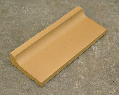 Hasle klinke, gul aflang m hulkehlliste