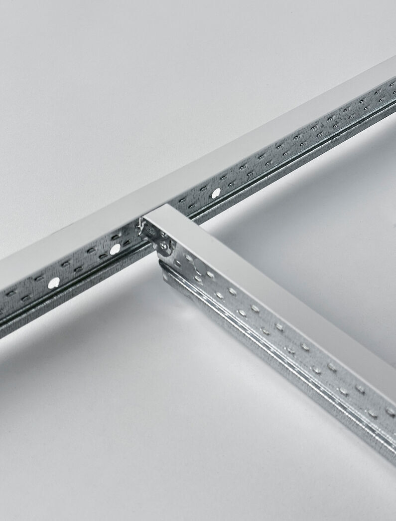 Tværprofil T24 C25 Hvid/L:60mm