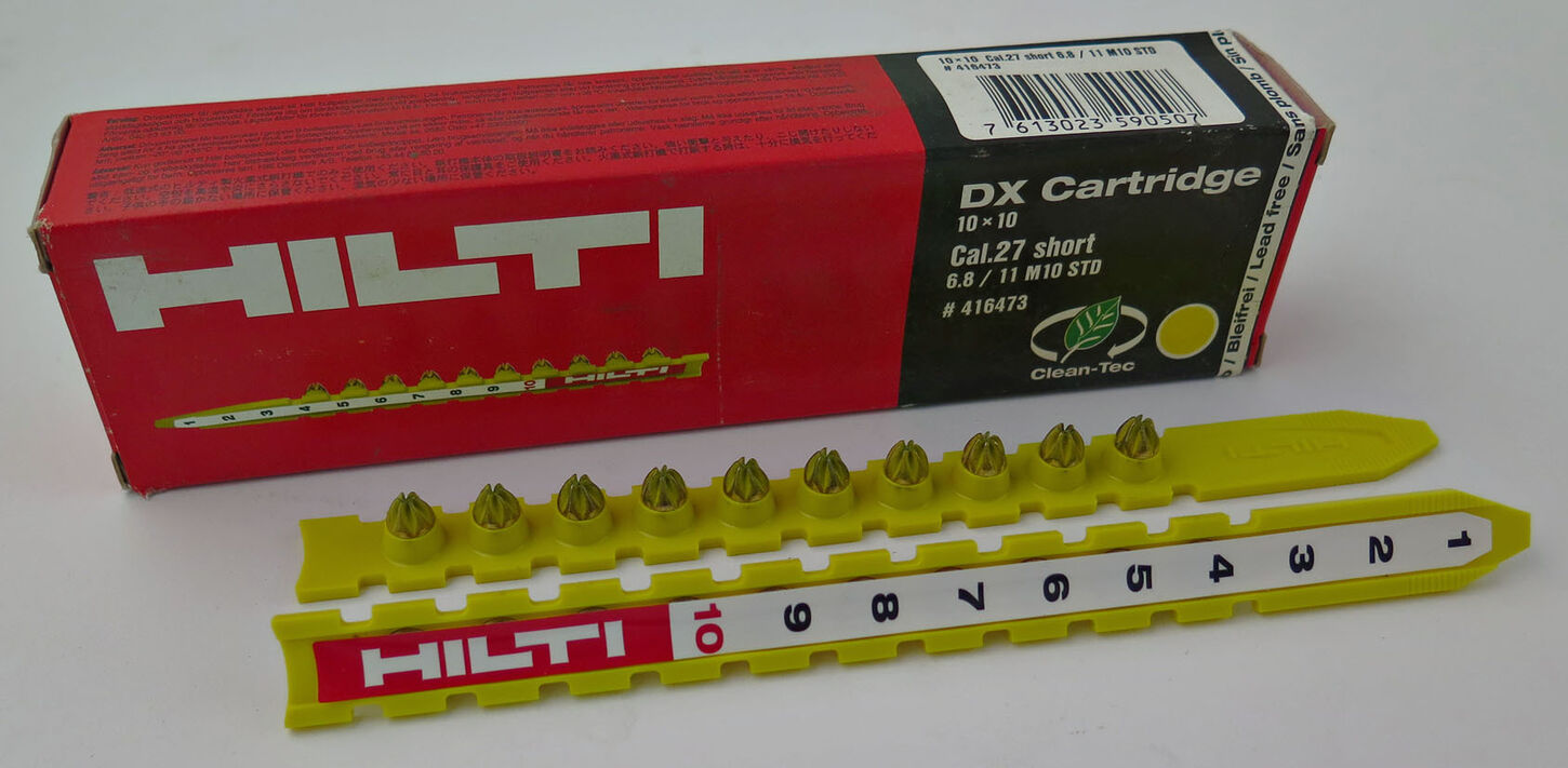 Krudt til boltepistol - Hilti - gul