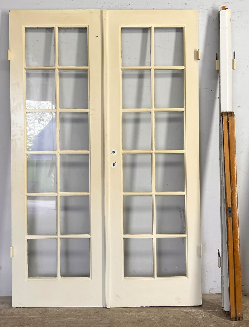 Fransk dør med karm