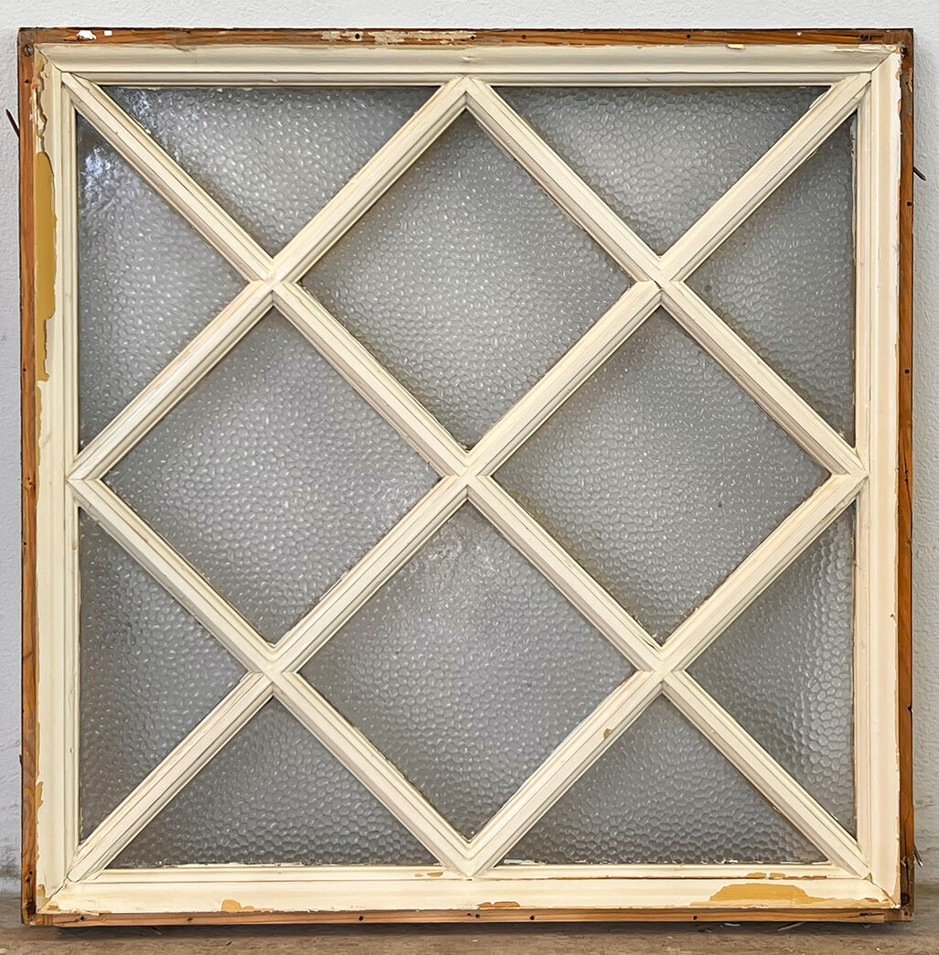 Vinduesramme med harlekinsprosser