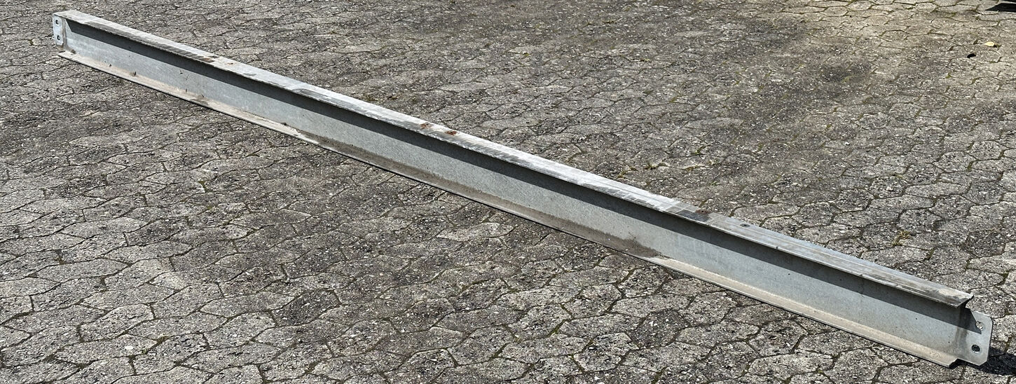 I-bjælke galvaniseret - 358 cm
