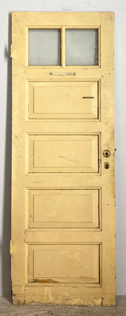 Fyldningsdør med glas - uden karm