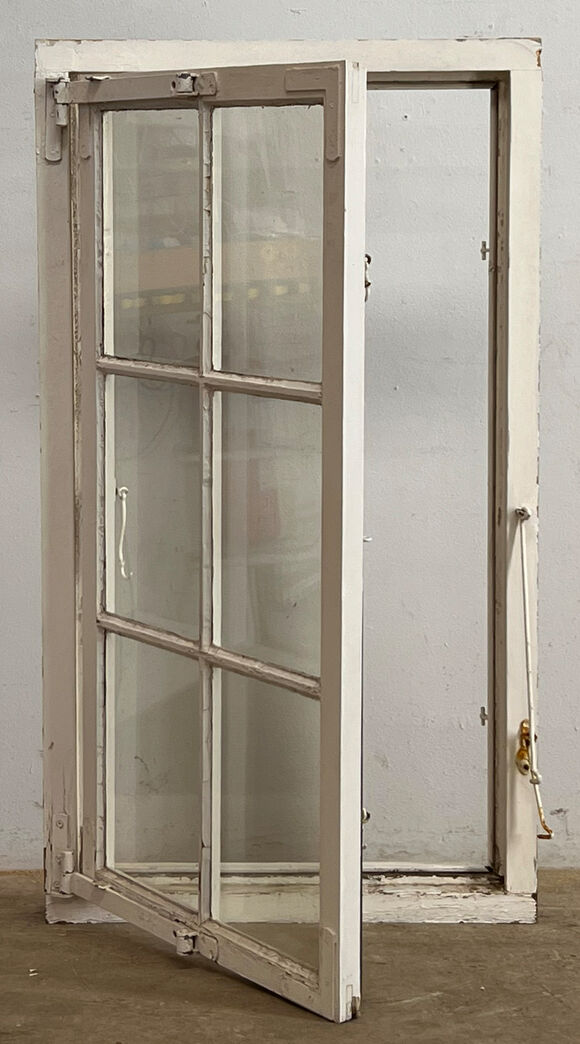 Sprossevindue med pudsebeslag