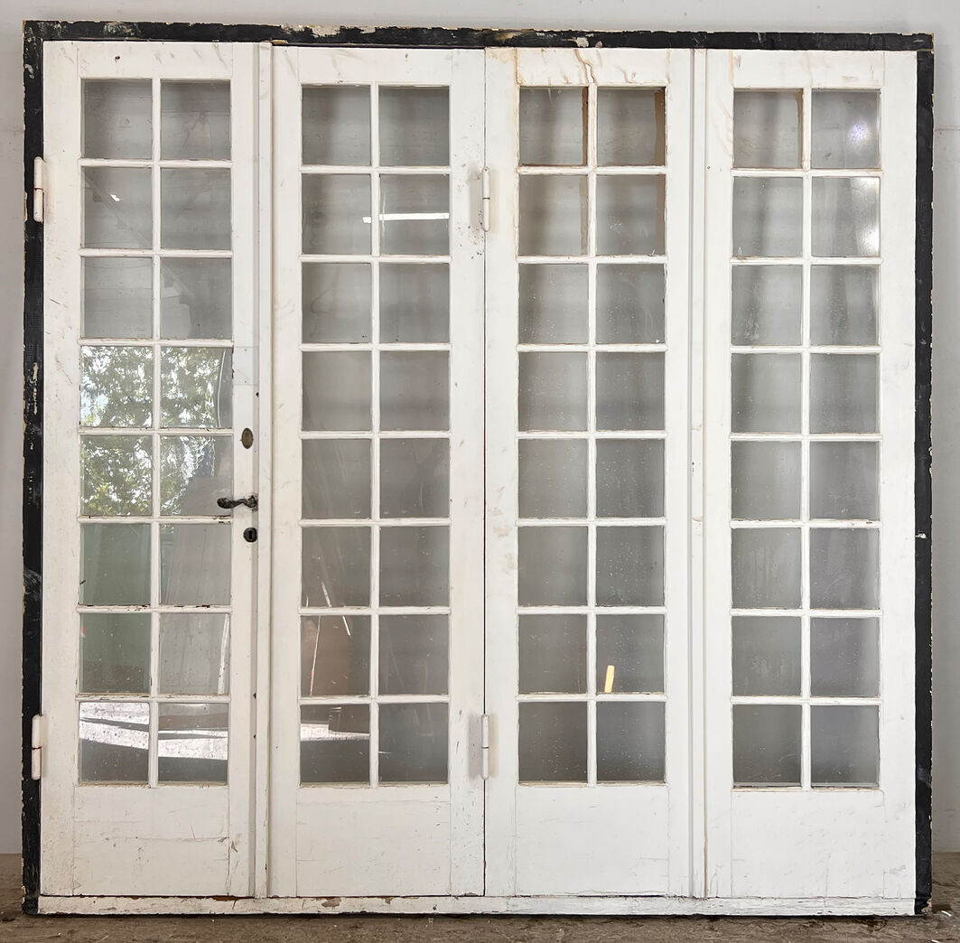 Havedørsparti med dobbeltdør