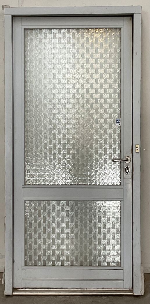 Yderdør med glas og karm Yderdør med glas og karm