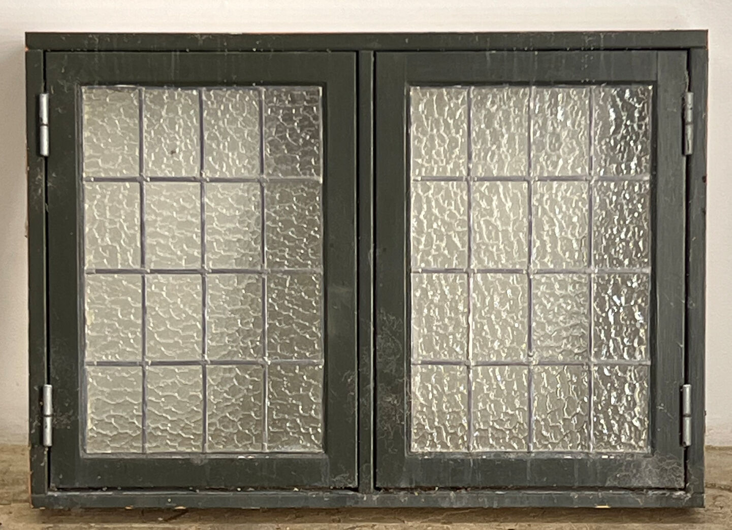 Blyindfattet vindue med koblede rammer Blyindfattet vindue med koblede rammer