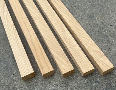 Ege lister høvlet 4 sider 22x35x2100 Ege lister høvlet 4 sider 22x35x2100