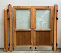 Dobbeltdør med karm