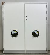 Dobbelt institutionsdør med karm