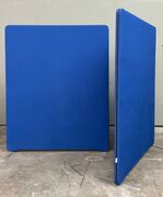Blå Lintex skærmvæg - 2 stk