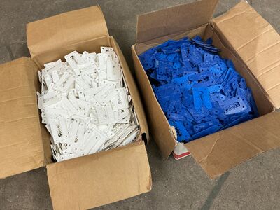 2 kasser Harpun quickfix 1 og 2 mm - 1800 stk