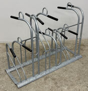 Cykelstativ 6 cykler - 112,5 cm