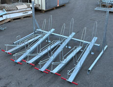 Cykelstativ med udtræk - 7 cykler - Overetagen