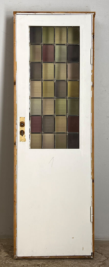 Indvendig dør med glas