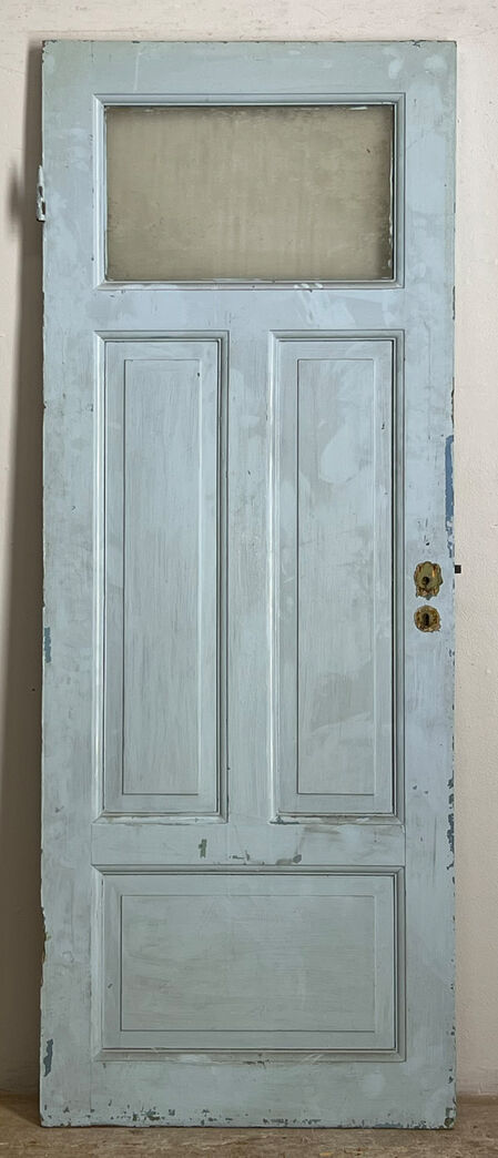 Fyldningsdør med glas