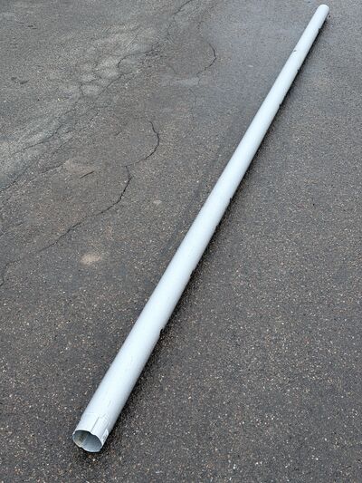 Nedløbsrør ø 90 mm længe 4000 mm