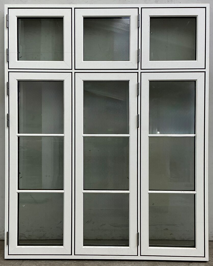 Energivindue med sprosser